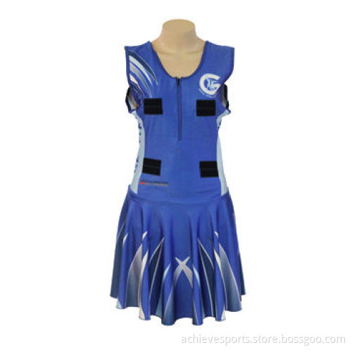 Custom Women's Netball Dress, Good-quality